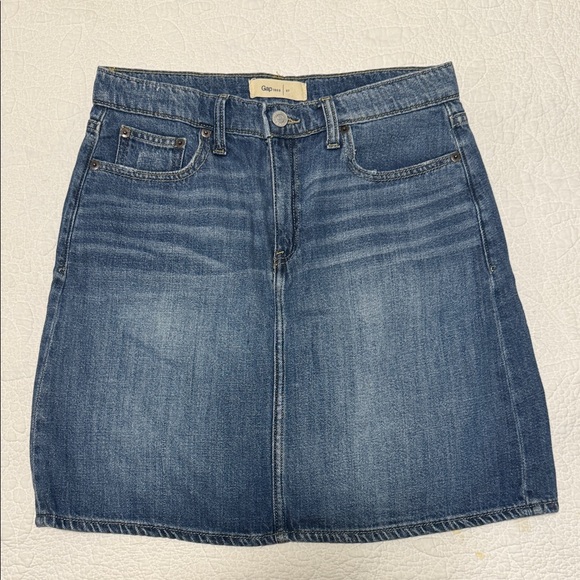GAP Denim Blue Mini Skirt - Picture 1 of 3